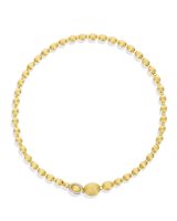 Necklace Nanis Woman Ivy in Yellow Gold Diamante 0.25 Ct CS44-538 - CS44-538